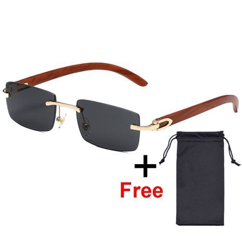 Men Designer Glasses With Pouch